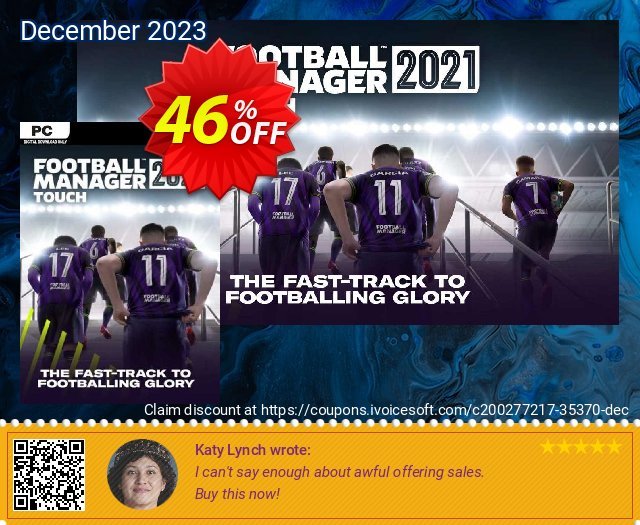 Football Manager 2021 Touch PC discount 46% OFF, 2024 Mother's Day offering discount. Football Manager 2024 Touch PC Deal 2024 CDkeys
