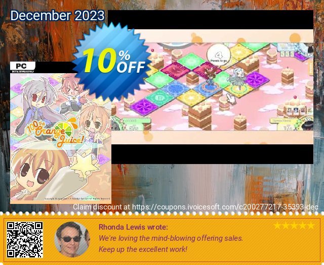 100% Orange Juice PC mengagetkan penawaran sales Screenshot