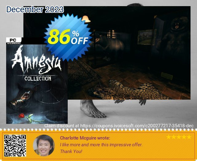 Amnesia Collection Steam PC discount 86% OFF, 2024 Resurrection Sunday offering sales. Amnesia Collection Steam PC Deal 2024 CDkeys