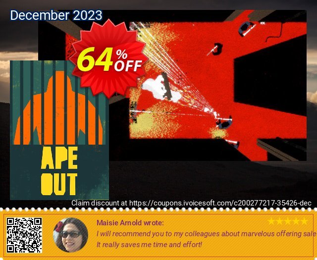 Ape Out PC 令人敬畏的 产品折扣 软件截图
