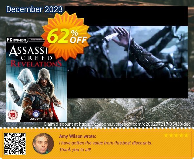 Assassin&#039;s Creed Revelations PC 了不起的 产品销售 软件截图
