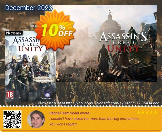 Assassin&#039;s Creed Unity PC - The Chemical Revolution DLC 了不起的 产品销售 软件截图
