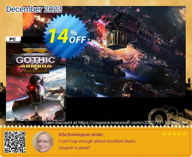 Battlefleet Gothic: Armada 2 inc BETA PC discount 14% OFF, 2024 World Heritage Day offering sales. Battlefleet Gothic: Armada 2 inc BETA PC Deal 2024 CDkeys