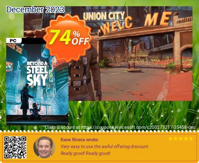 Beyond a Steel Sky PC dahsyat penawaran loyalitas pelanggan Screenshot