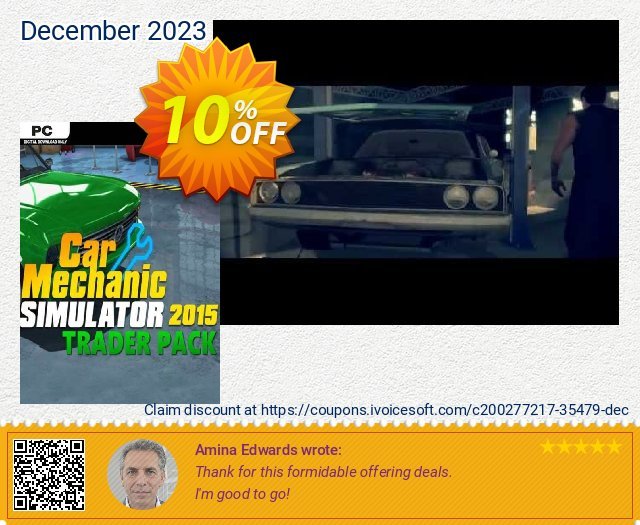 Car Mechanic Simulator 2015  Trader Pack PC 美妙的 促销销售 软件截图