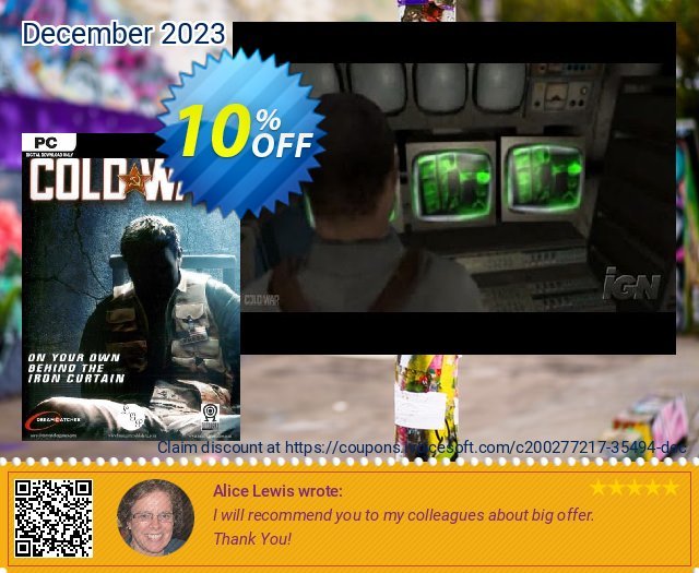 Cold War PC exklusiv Preisnachlass Bildschirmfoto