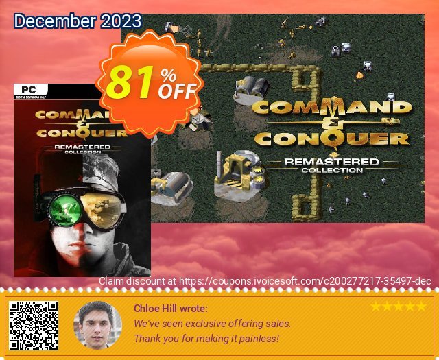 Command & Conquer Remastered Collection PC ausschließlich Beförderung Bildschirmfoto