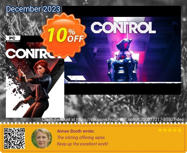 Control PC discount 10% OFF, 2024 World Press Freedom Day promo. Control PC Deal 2024 CDkeys