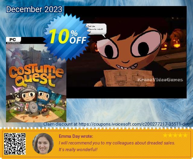 Costume Quest PC mewah penawaran deals Screenshot