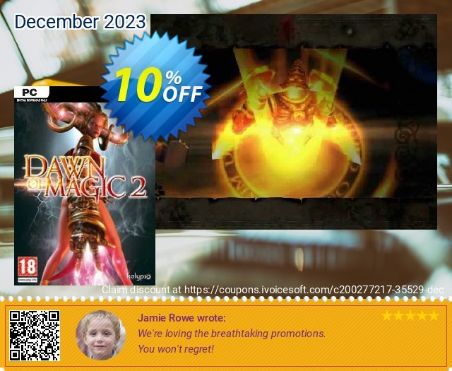 Dawn of Magic 2 PC discount 10% OFF, 2024 Spring offering sales. Dawn of Magic 2 PC Deal 2024 CDkeys