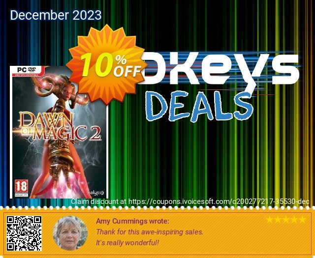Dawn of Magic 2 (PC) discount 10% OFF, 2024 World Heritage Day offering sales. Dawn of Magic 2 (PC) Deal 2024 CDkeys