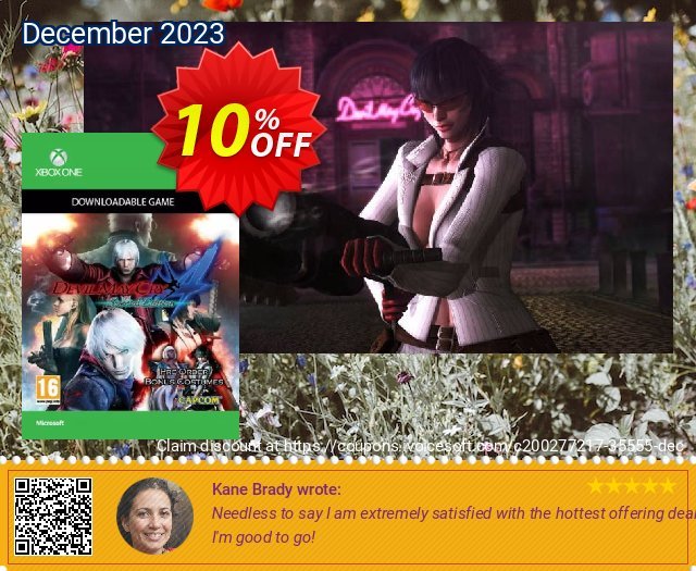 Devil May Cry 4 Special Edition Xbox One spitze Nachlass Bildschirmfoto