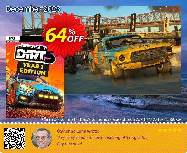 DIRT 5 Year 1 Edition PC discount 64% OFF, 2024 Labour Day offering discount. DIRT 5 Year 1 Edition PC Deal 2024 CDkeys