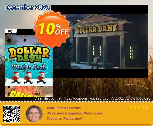 Dollar Dash Winter Pack PC discount 10% OFF, 2024 American Chess Day offering sales. Dollar Dash Winter Pack PC Deal 2024 CDkeys