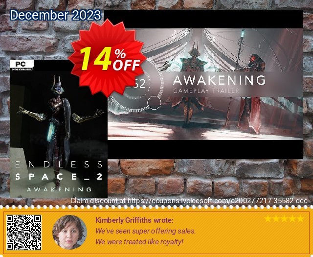 Endless Space 2 PC - Awakening DLC keren voucher promo Screenshot