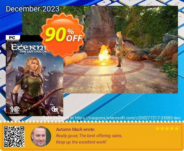 Eternity The Last Unicorn PC 神奇的 产品销售 软件截图