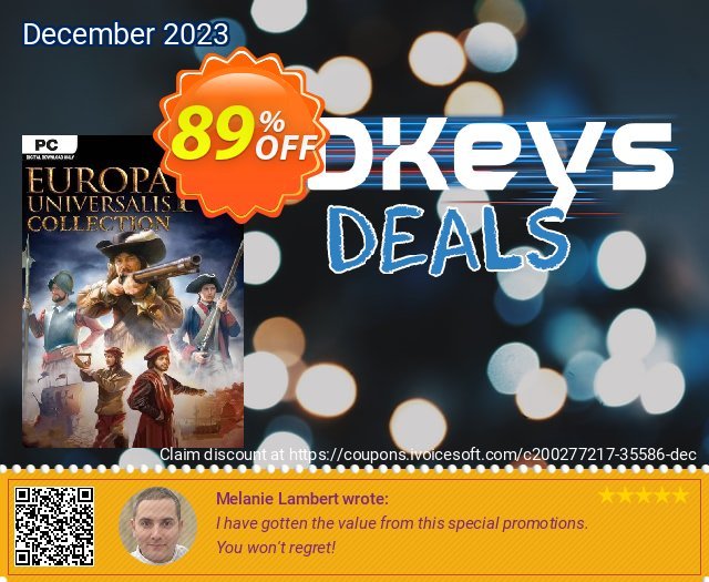 Europa Universalis IV: Collection PC discount 89% OFF, 2024 April Fools' Day offering sales. Europa Universalis IV: Collection PC Deal 2024 CDkeys