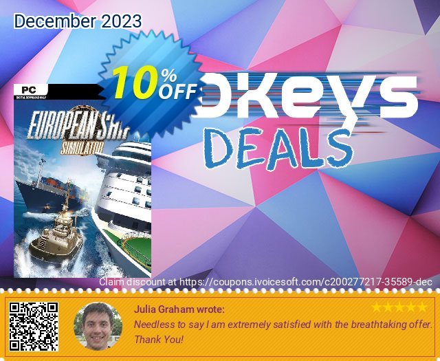 European Ship Simulator PC discount 10% OFF, 2024 Mother Day offering sales. European Ship Simulator PC Deal 2024 CDkeys