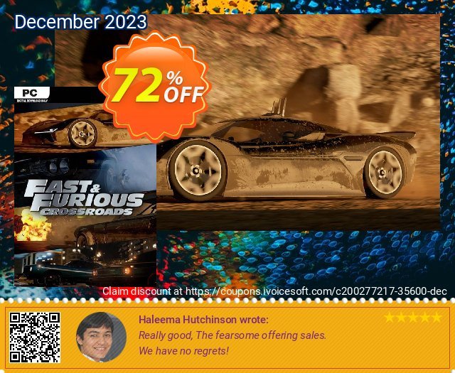 Fast and Furious Crossroads PC 惊人的 折扣 软件截图