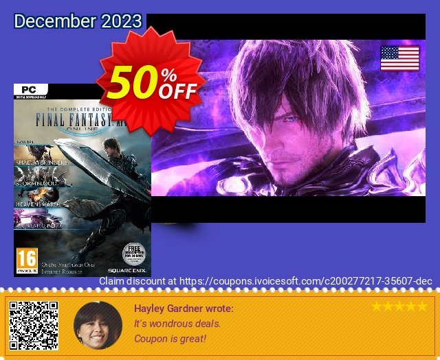 Final Fantasy XIV 14 Online Complete Edition Inc. Shadowbringers PC toll Diskont Bildschirmfoto
