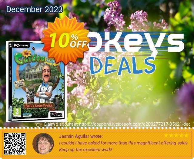 Gardenscapes (PC) discount 10% OFF, 2024 April Fools' Day promo sales. Gardenscapes (PC) Deal 2024 CDkeys