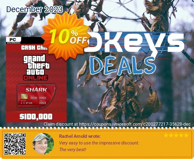 Grand Theft Auto - Red Shark Cash Card PC wunderbar Außendienst-Promotions Bildschirmfoto