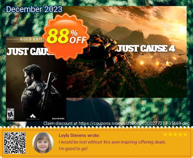 Just Cause 4 Gold Edition PC + DLC discount 88% OFF, 2024 Spring discounts. Just Cause 4 Gold Edition PC + DLC Deal 2024 CDkeys