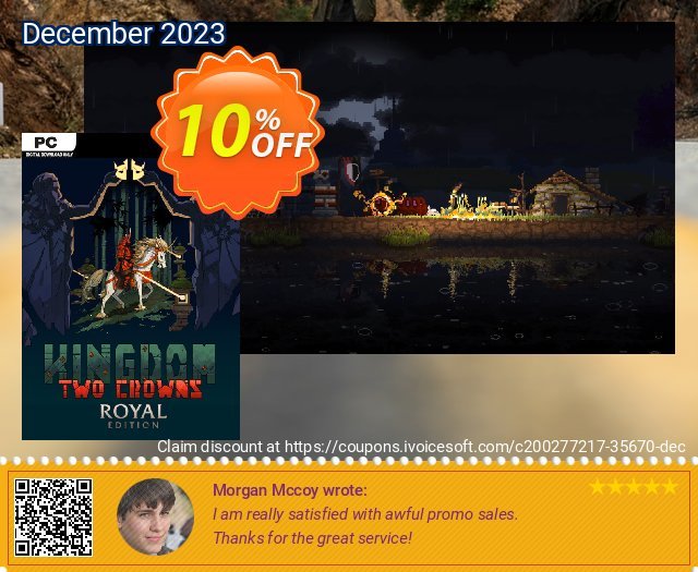 Kingdom Two Crowns Royal Edition PC discount 10% OFF, 2024 World Heritage Day promotions. Kingdom Two Crowns Royal Edition PC Deal 2024 CDkeys