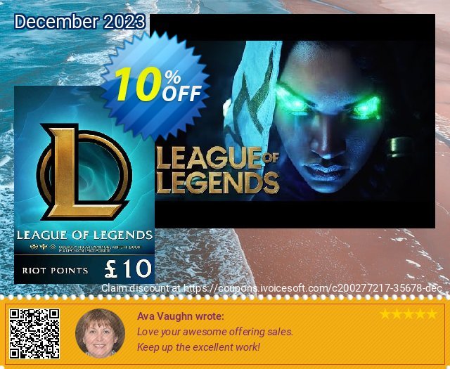 League of Legends 1520 Riot Points (EU - West) genial Verkaufsförderung Bildschirmfoto