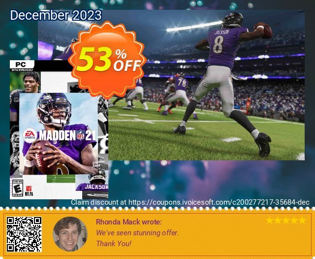 Madden NFL 21 PC terbaru voucher promo Screenshot