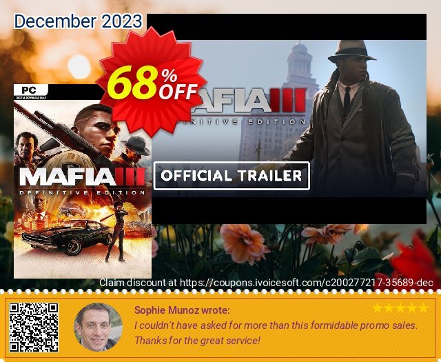 Mafia III - Definitive Edition PC (WW) 令人敬畏的 产品销售 软件截图