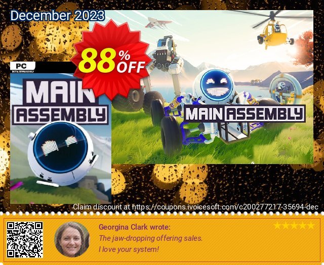 Main Assembly PC verblüffend Verkaufsförderung Bildschirmfoto