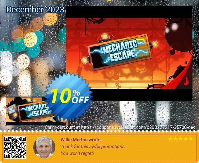 Mechanic Escape PC luar biasa voucher promo Screenshot