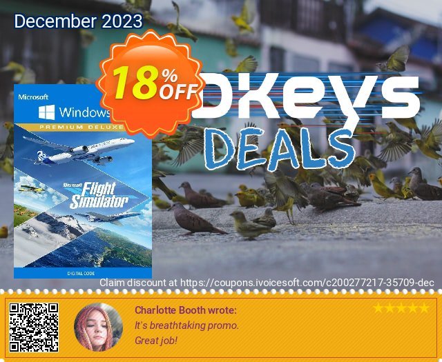 Microsoft Flight Simulator: Premium Deluxe Windows 10 (UK) 最佳的 产品销售 软件截图