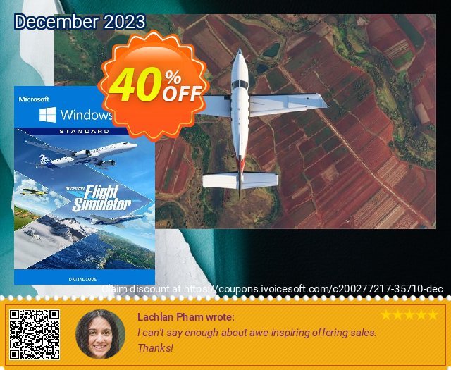 Microsoft Flight Simulator - Windows 10 PC 大的 产品销售 软件截图