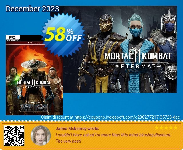 Mortal Kombat 11: Aftermath + Kombat Pack Bundle PC - DLC atemberaubend Angebote Bildschirmfoto