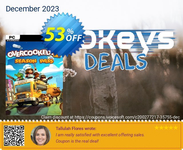 Overcooked 2 - Season Pass PC - DLC discount 53% OFF, 2024 World Heritage Day promo. Overcooked 2 - Season Pass PC - DLC Deal 2024 CDkeys