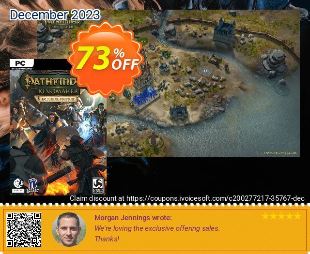 Pathfinder: Kingmaker - Imperial Edition PC discount 73% OFF, 2024 World Press Freedom Day offer. Pathfinder: Kingmaker - Imperial Edition PC Deal 2024 CDkeys