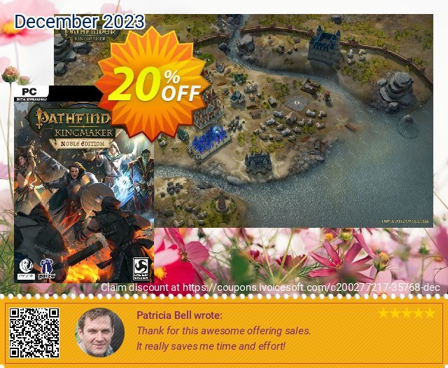 Pathfinder: Kingmaker - Noble Edition geniale Beförderung Bildschirmfoto