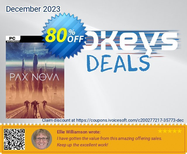 Pax Nova PC exklusiv Angebote Bildschirmfoto