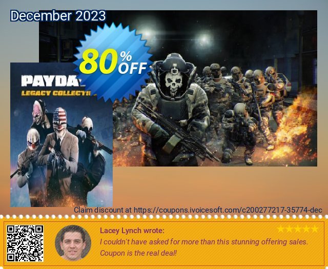 PAYDAY 2: LEGACY COLLECTION PC discount 80% OFF, 2024 Spring promo. PAYDAY 2: LEGACY COLLECTION PC Deal 2024 CDkeys