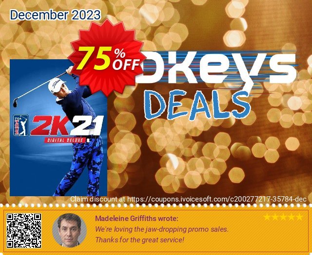 PGA Tour 2K21 Deluxe Edition PC (WW) discount 75% OFF, 2024 Spring promotions. PGA Tour 2K21 Deluxe Edition PC (WW) Deal 2024 CDkeys