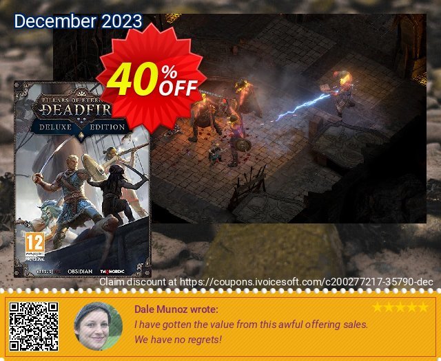 Pillars of Eternity II 2 Deadfire Deluxe Edition PC 令人吃惊的 产品销售 软件截图