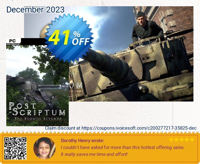 Post Scriptum PC beeindruckend Promotionsangebot Bildschirmfoto