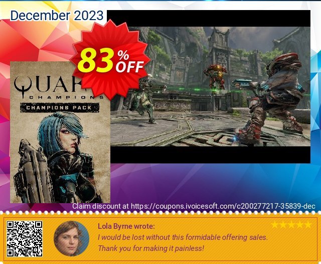 Quake Champions - Champions Pack PC terpisah dr yg lain promo Screenshot