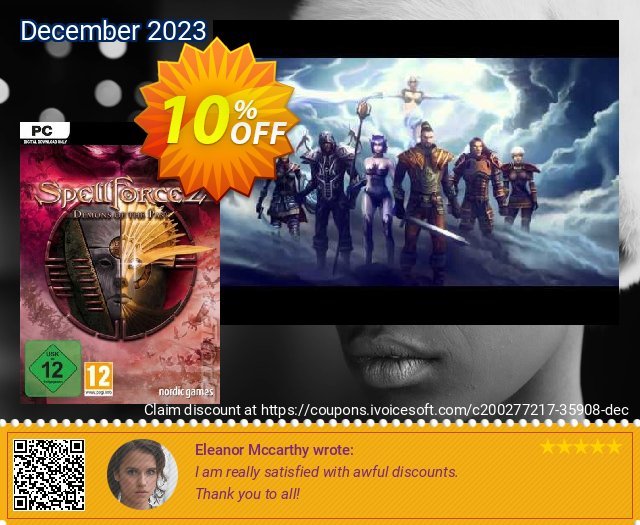 SpellForce 2  Demons of the Past PC discount 10% OFF, 2024 World Ovarian Cancer Day offering sales. SpellForce 2  Demons of the Past PC Deal 2024 CDkeys