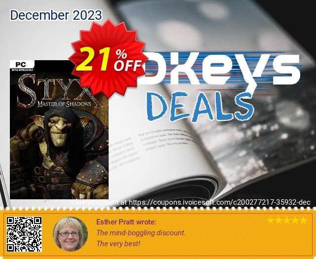 Styx: Master of Shadows PC discount 21% OFF, 2024 Easter Day offering sales. Styx: Master of Shadows PC Deal 2024 CDkeys
