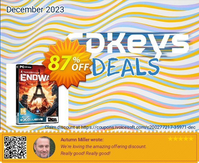 Tom Clancys: EndWar (PC) discount 87% OFF, 2024 Working Day offering sales. Tom Clancys: EndWar (PC) Deal 2024 CDkeys