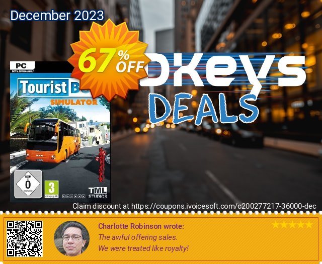Tourist Bus Simulator PC discount 67% OFF, 2024 World Heritage Day offering deals. Tourist Bus Simulator PC Deal 2024 CDkeys