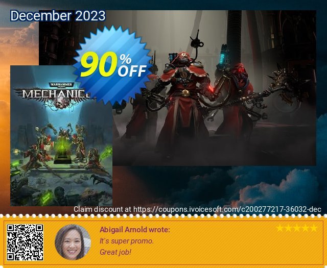 Warhammer 40,000: Mechanicus - Omnissiah Edition PC discount 90% OFF, 2024 Easter Day sales. Warhammer 40,000: Mechanicus - Omnissiah Edition PC Deal 2024 CDkeys